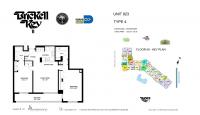 Unit 923 floor plan